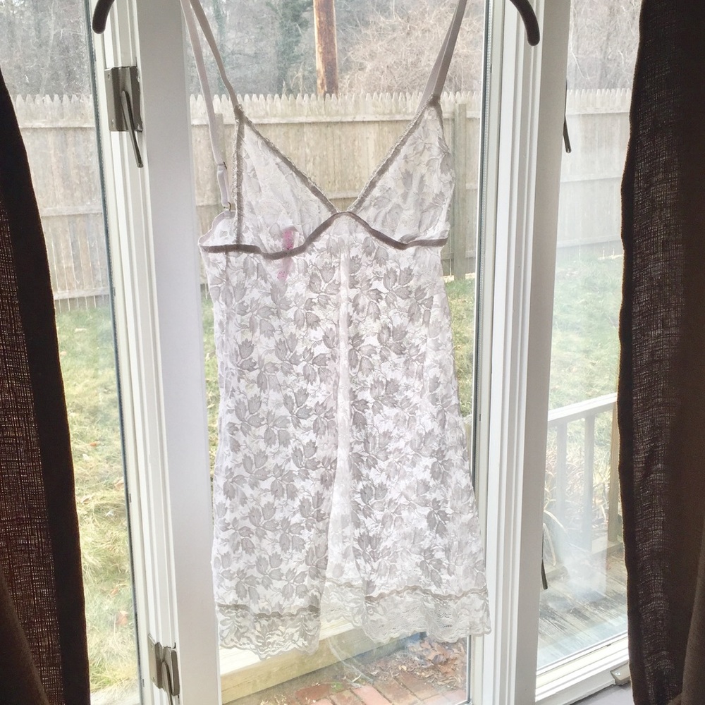Native Intimates White Lace Slip - Picture 2 of 9